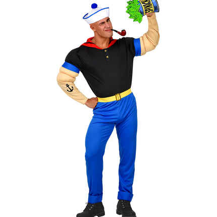 Widmann SRL Super matroos Popeye pak volwassenen