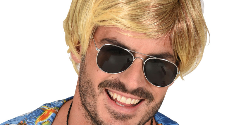 Widmann SRL Surfer pruik blond tropical danny