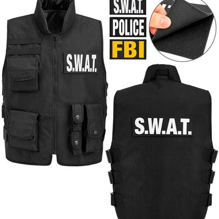 Widmann SRL Swat vest fbi/politie kostuum Siem heren