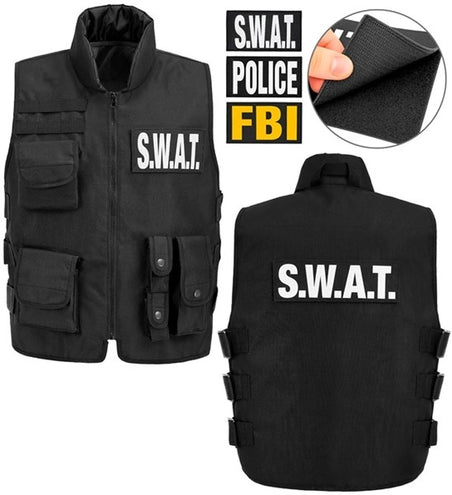 Widmann SRL Swat vest fbi/politie kostuum Siem heren