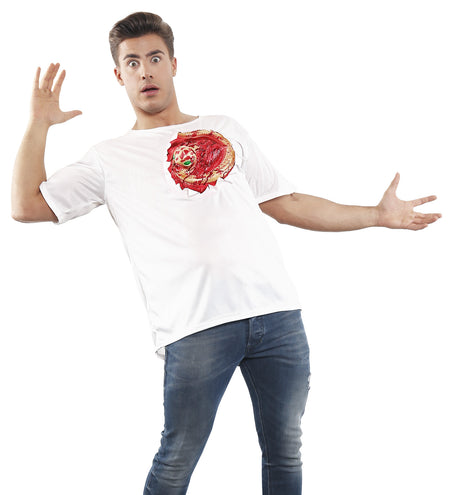 Widmann SRL T-shirt met open wond Alien