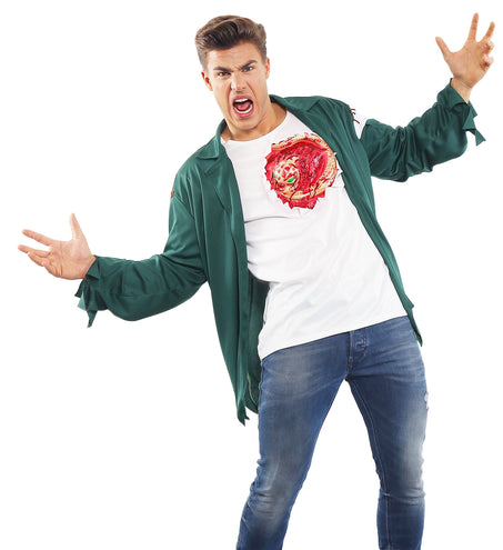 Widmann SRL T-shirt met open wond Alien