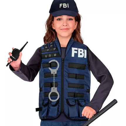 Widmann SRL Tactisch fbi vest kostuum Eva