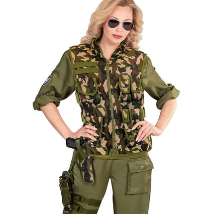 Widmann SRL Tactisch rechter been holster camouflage Joep