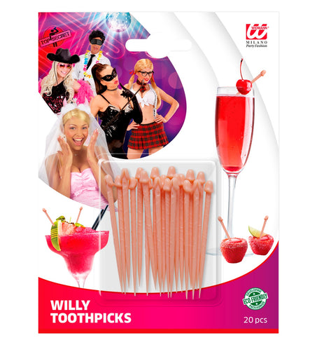 Widmann SRL Tandenstoker piemel 10 stuks