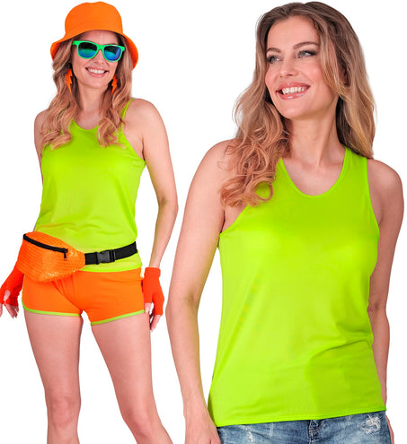 Widmann SRL Tanktop neon groen