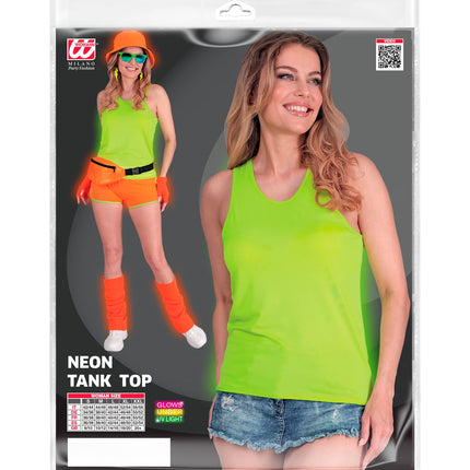 Widmann SRL Tanktop neon groen