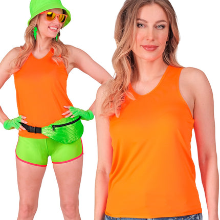 Widmann SRL Tanktop neon oranje