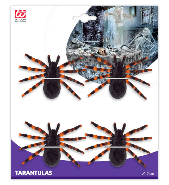 Widmann SRL Tarantula's 4 stuks