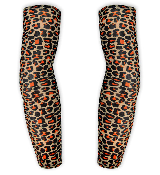Widmann SRL Tattoo mouwen sleeve luipaard print