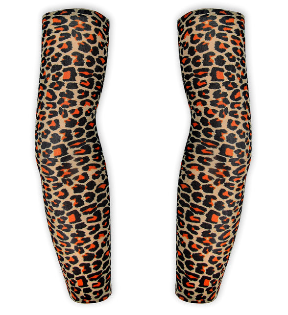 Widmann SRL Tattoo mouwen sleeve luipaard print