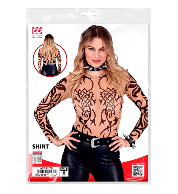 Widmann SRL Tattoo shirt boomstam motief