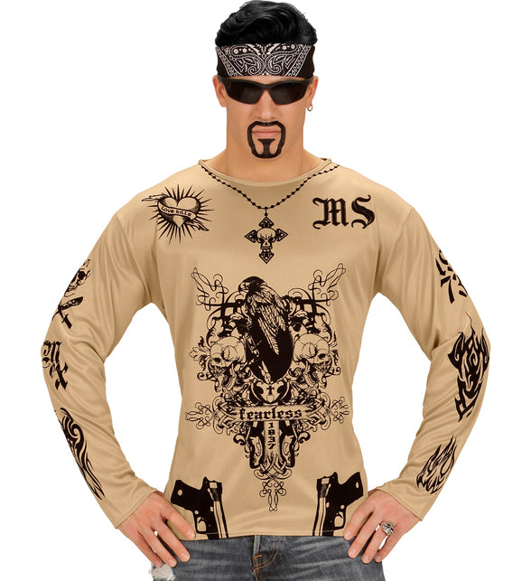 Widmann SRL Tattoo shirt voor party's