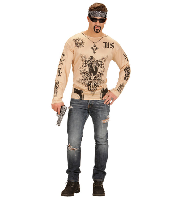 Widmann SRL Tattoo shirt voor party's