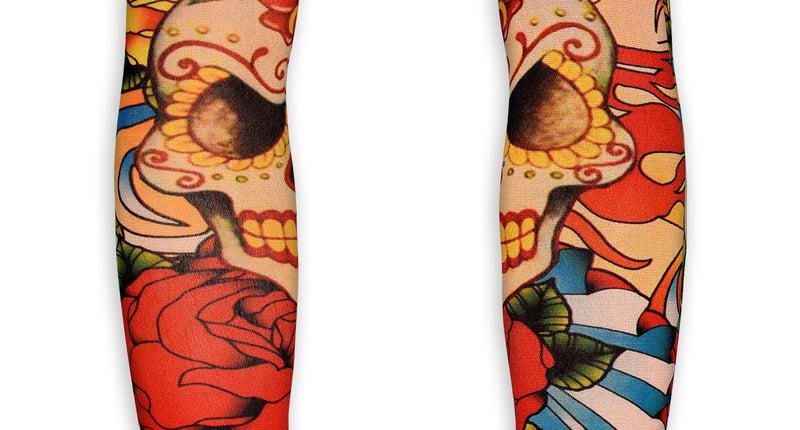 Widmann SRL Tattoo sleeves schedels en rozen