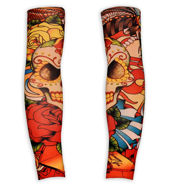 Widmann SRL Tattoo sleeves schedels en rozen