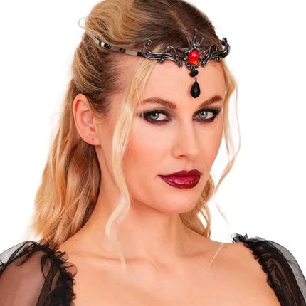 Widmann SRL Tiara gotisch vampier haarband Niek