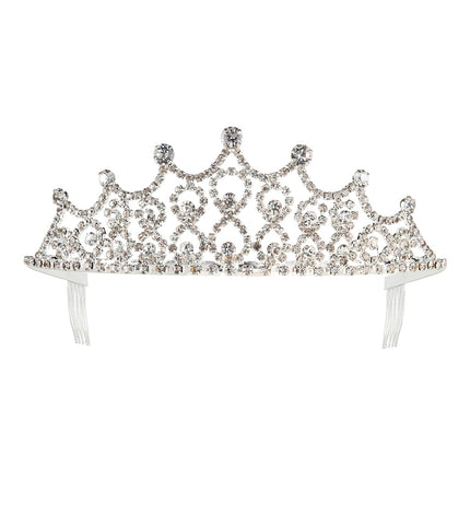 Widmann SRL Tiara koningin met strass