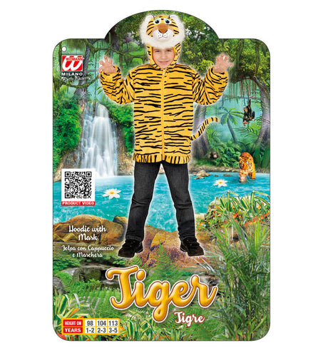 Widmann SRL Tijger kostuumpje voor kinderen