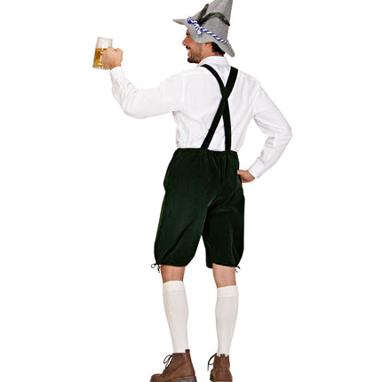 Widmann SRL Tiroler broek lederhose groen