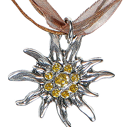 Widmann SRL Tiroler halsketting  edelweiss