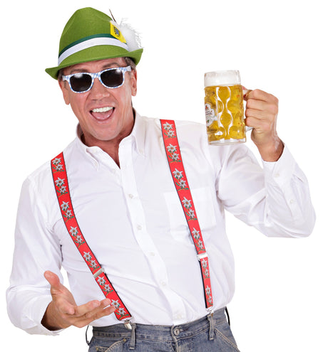 Widmann SRL Tiroler hoed groen met veer