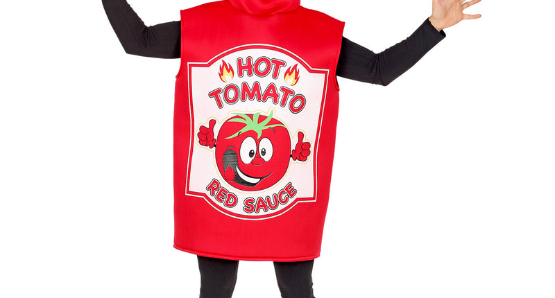 Widmann SRL Tomaten ketchup fles pak volwassenen