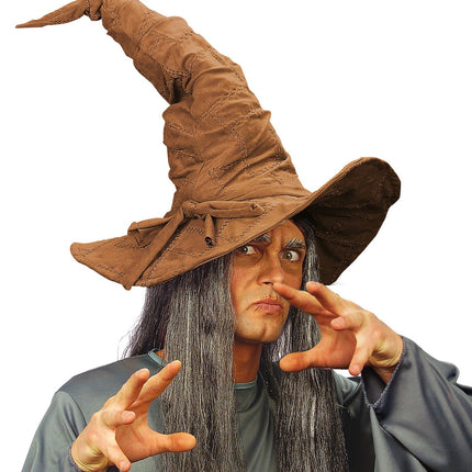 Widmann SRL Tovenaars/heksen hoed bruin