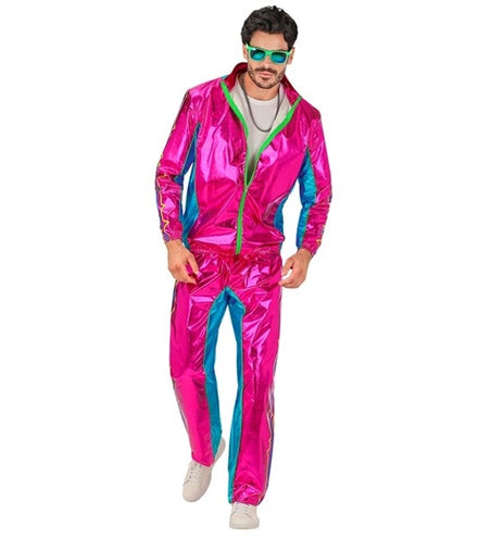 Widmann SRL Trainingspak elektronische dansmuziek roze metallic