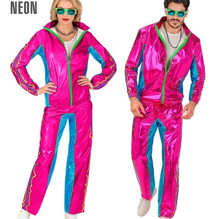 Widmann SRL Trainingspak elektronische dansmuziek roze metallic