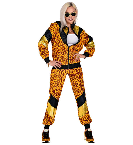 Widmann SRL Trainingspak luipaard jaren 80