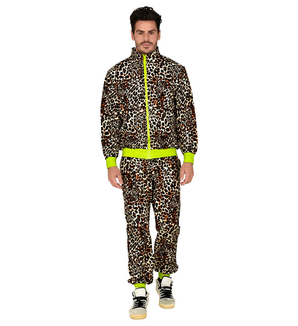 Widmann SRL Trainingspak luipaard neon