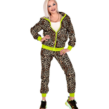 Widmann SRL Trainingspak luipaard neon