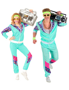 Widmann SRL Trainingspak  met print mint groen