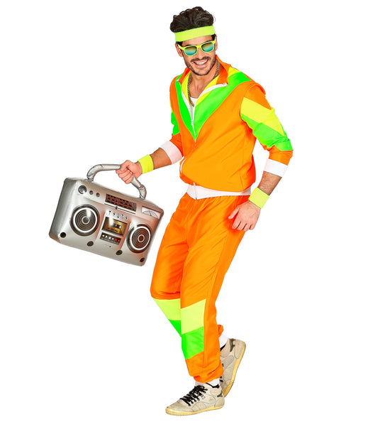 Widmann SRL Trainingspak oranje jaren 80