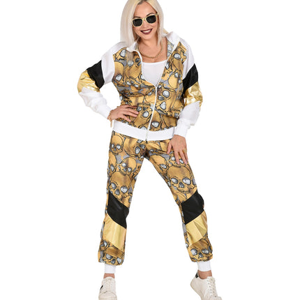 Widmann SRL Trainingspak schedels goud