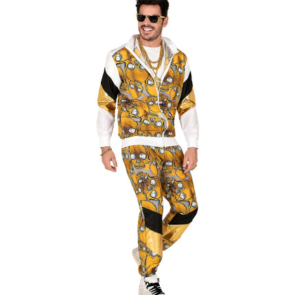 Widmann SRL Trainingspak schedels goud