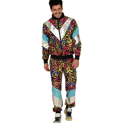 Widmann SRL Trainingspak zebraprint multi kleuren