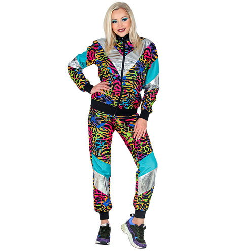 Widmann SRL Trainingspak zebraprint multi kleuren