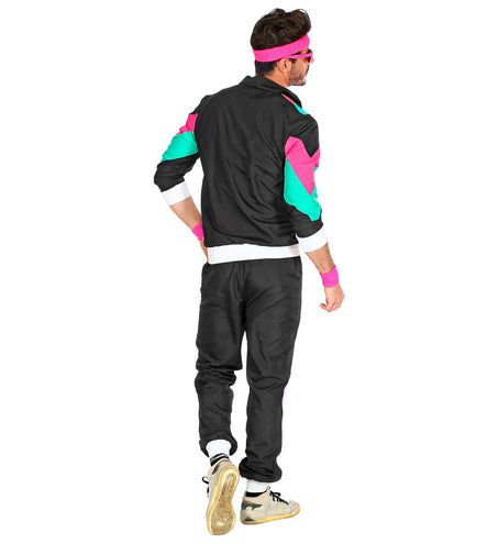 Widmann SRL Trainingspak zwart jaren 80