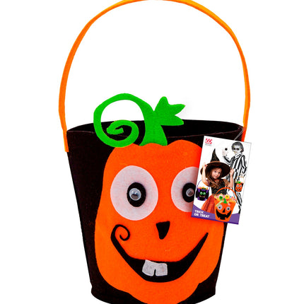 Widmann SRL Trick or Treat tasje Pompoen Ellis