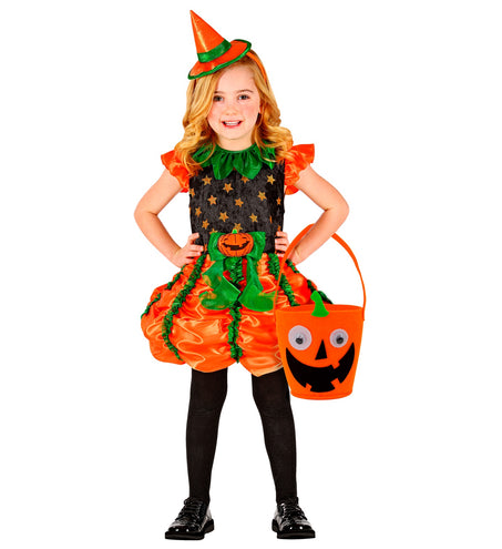 Widmann SRL Trick or Treat tasje Pompoen Nina