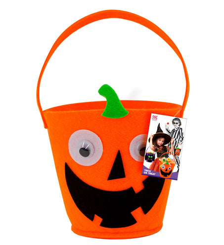 Widmann SRL Trick or Treat tasje Pompoen Nina