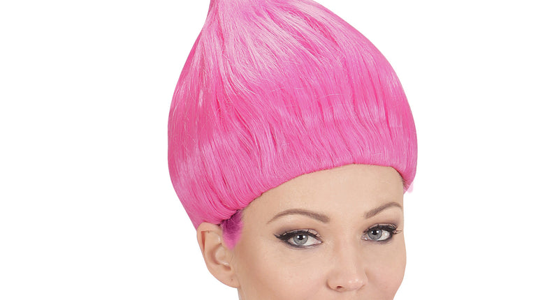 Widmann SRL Trollen pruik roze