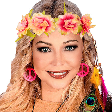 Widmann SRL Tropische bloemen hoofdband