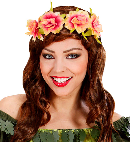 Widmann SRL Tropische bloemen hoofdband