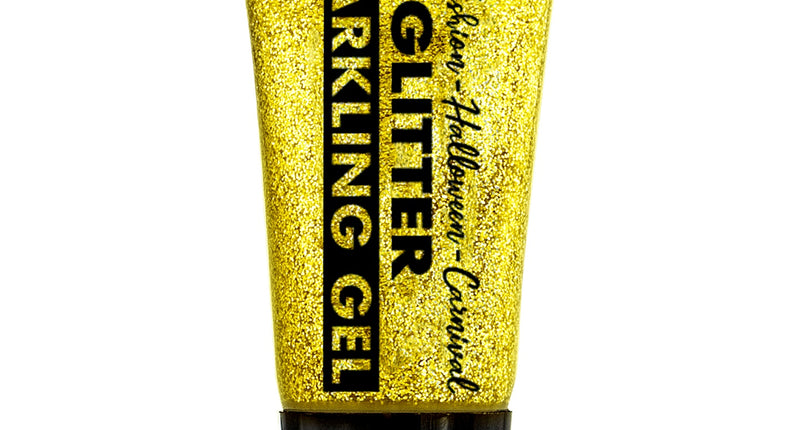 Widmann SRL Tube glitter goud schmink