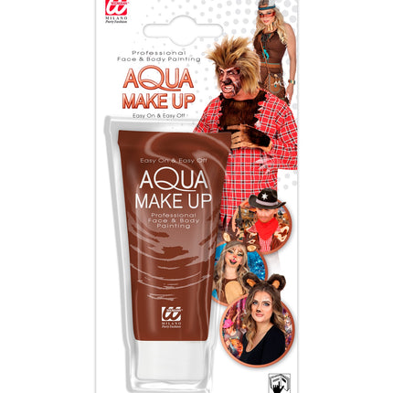 Widmann SRL Tube met bruine aqua schmink