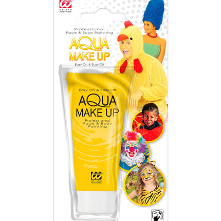 Widmann SRL Tube met gele aqua make-up