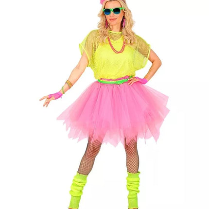 Widmann SRL Tutu neon roze Yara